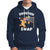 Christmas Sport Hoodie Volleyball Player Gingerbread Man Blocker Oh Snap - Wonder Print Shop