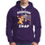 Christmas Sport Hoodie Volleyball Player Gingerbread Man Blocker Oh Snap - Wonder Print Shop