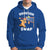 Christmas Sport Hoodie Volleyball Player Gingerbread Man Blocker Oh Snap - Wonder Print Shop