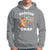 Christmas Sport Hoodie Volleyball Player Gingerbread Man Blocker Oh Snap - Wonder Print Shop