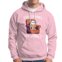 Even Baddies Get Saddies Meme Cat Funny Hoodie - Wonder Print Shop