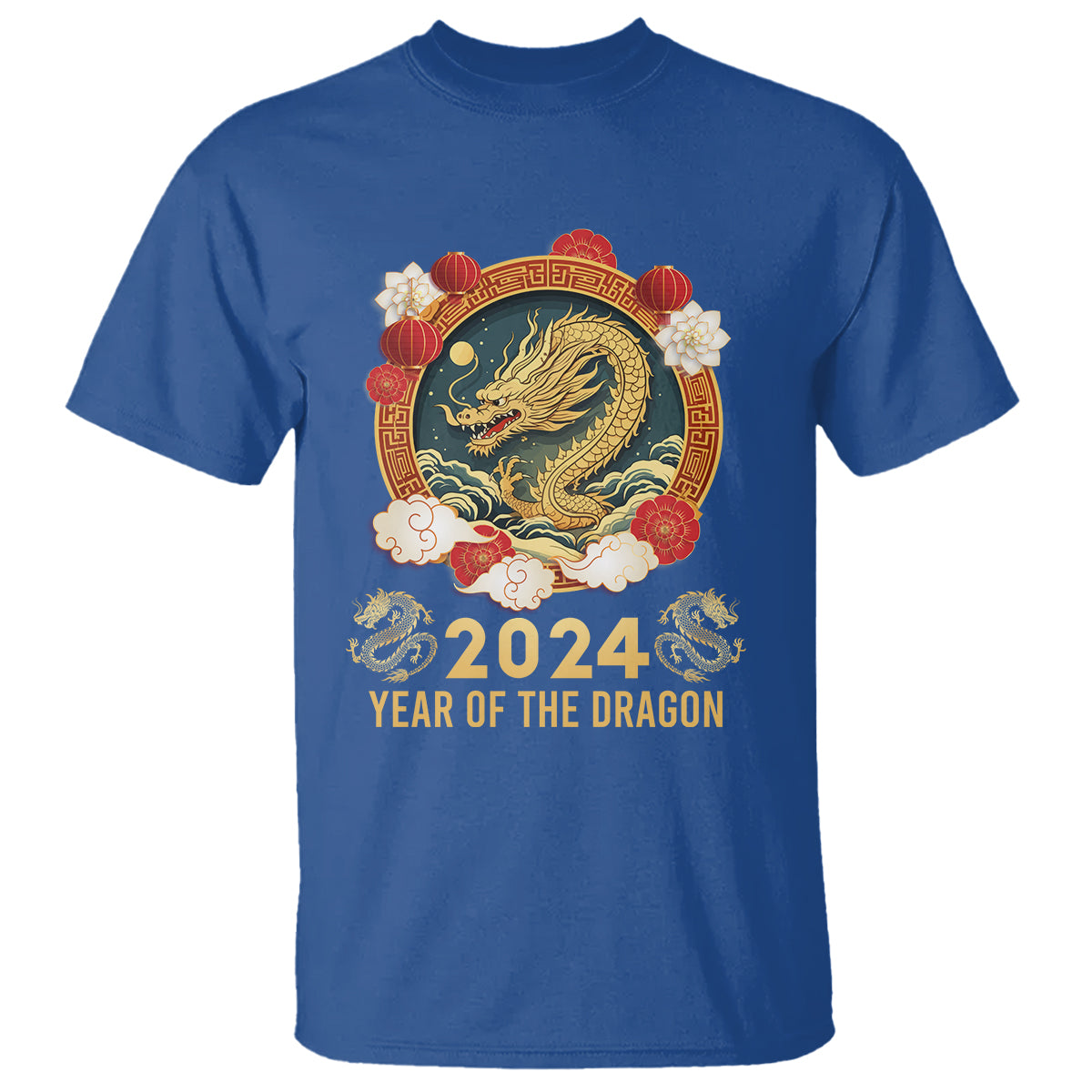 Lunar New Year Chinese Happy 2024 Year of the Dragon T Shirt - Wonder Print Shop