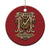Ave Maria Christmas Ornament Gratia Plena Blessed Mother Mary Hail - Wonder Print Shop