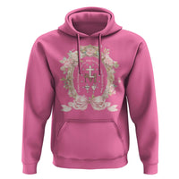 Ave Maria Hoodie Miraculous Medal Blessed Mother Mary Hail