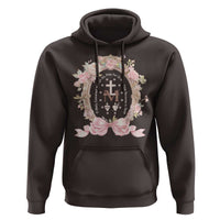 Ave Maria Hoodie Miraculous Medal Blessed Mother Mary Hail