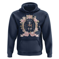 Ave Maria Hoodie Miraculous Medal Blessed Mother Mary Hail