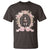 Ave Maria T Shirt Miraculous Medal Blessed Mother Mary Hail - Wonder Print Shop