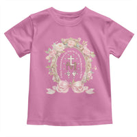 Ave Maria Toddler T Shirt Miraculous Medal Blessed Mother Mary Hail