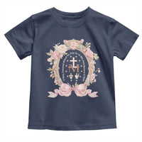 Ave Maria Toddler T Shirt Miraculous Medal Blessed Mother Mary Hail