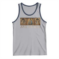 Marian Catholic Ave Maria Tank Top Vintage Aesthetic Blessed Mother Mary Hail