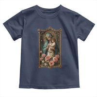 Marian Catholic Ave Maria Toddler T Shirt Blessed Mother Mary Hail Vintage Aesthetic
