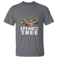 Earth Day T Shirt Speak For The Trees Environmental Plant Lover Arbor Day - Wonder Print Shop