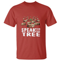 Earth Day T Shirt Speak For The Trees Environmental Plant Lover Arbor Day - Wonder Print Shop