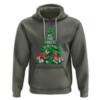 Nature Lover Hoodie May The Forest Be With You Cute Earth Day - Wonder Print Shop