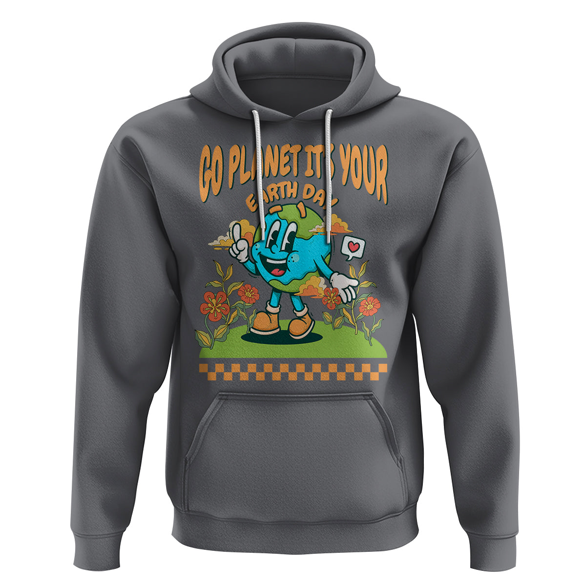 Funny Go Planet It's Your Earth Day Birthday Hoodie - Wonder Print Shop