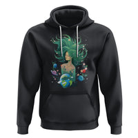 Earth Day Hoodie Mother Earth Gaia Goddess Of Nature Planet - Wonder Print Shop