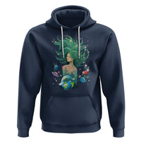 Earth Day Hoodie Mother Earth Gaia Goddess Of Nature Planet - Wonder Print Shop