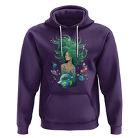 Earth Day Hoodie Mother Earth Gaia Goddess Of Nature Planet - Wonder Print Shop
