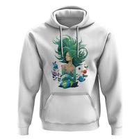 Earth Day Hoodie Mother Earth Gaia Goddess Of Nature Planet - Wonder Print Shop