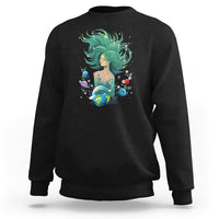 Earth Day Sweatshirt Mother Earth Gaia Goddess Of Nature Planet - Wonder Print Shop
