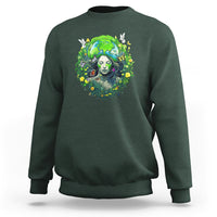 Earth Day Sweatshirt Mother Earth Gaia Goddess Of Nature - Wonder Print Shop
