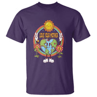 Earth Day T Shirt Love Your Mother Earth Retro - Wonder Print Shop