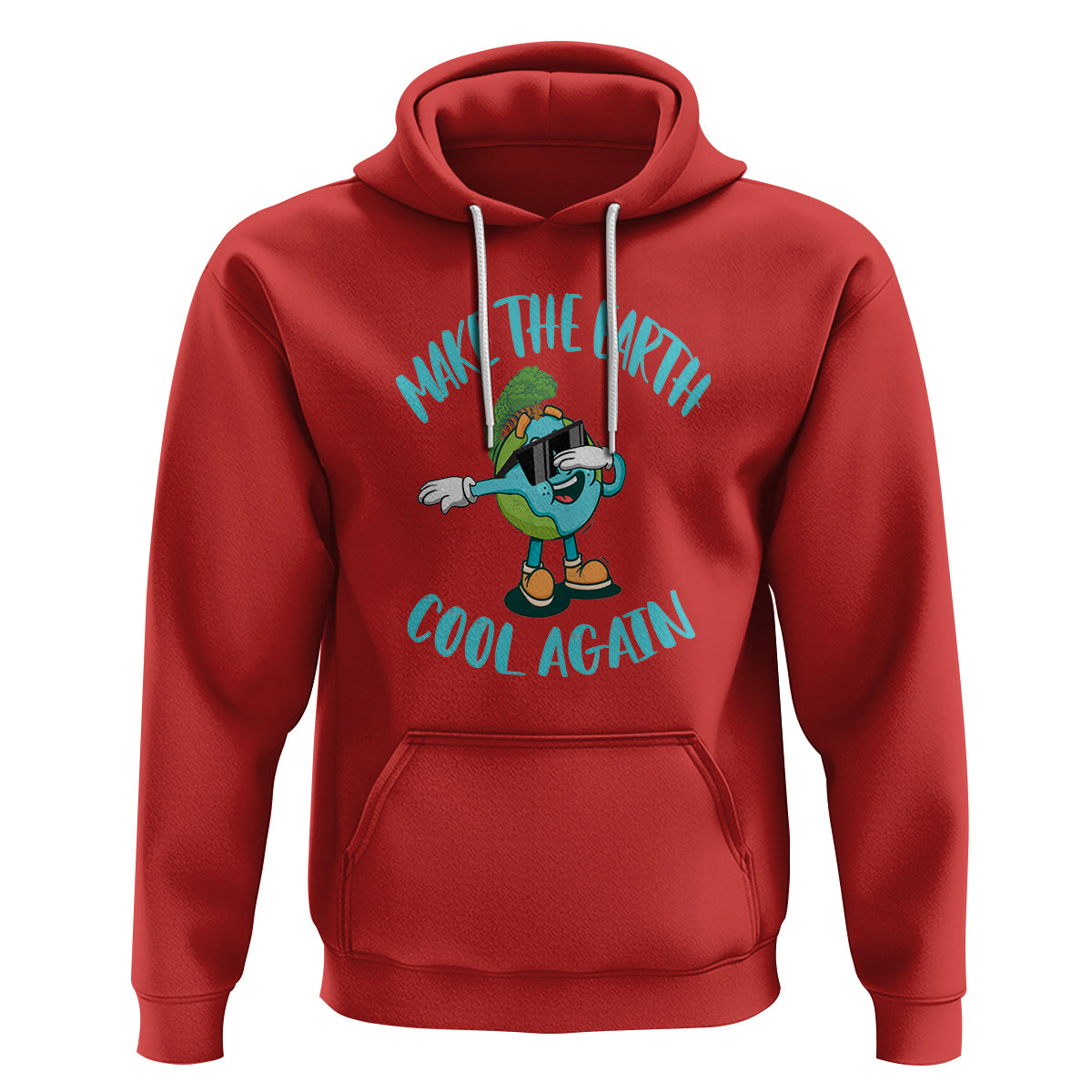 Earth Day Hoodie Make The Earth Cool Again Dabbing Kids Boys - Wonder Print Shop