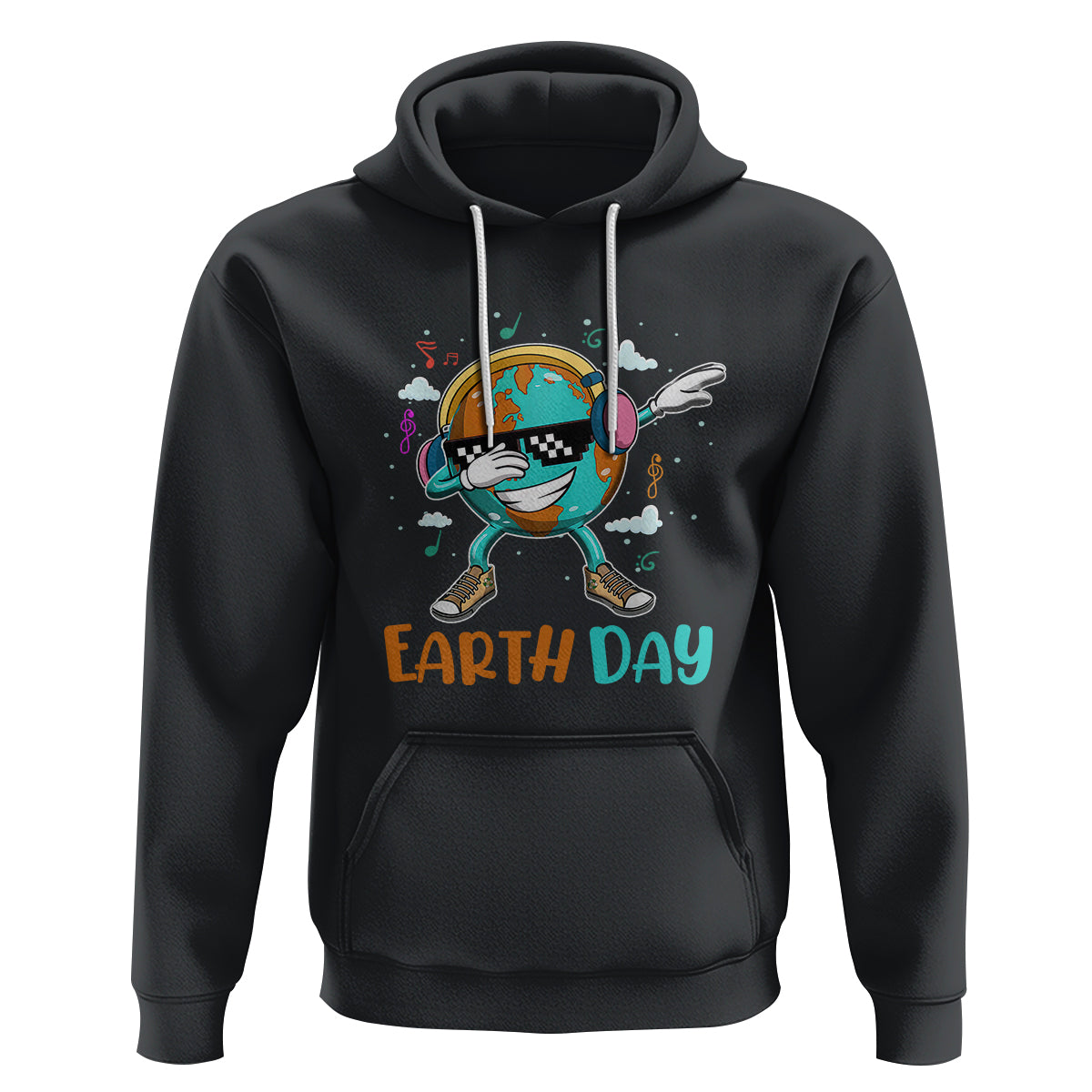 Earth Day Funny Cool Dabbing Planet Kids Boys Hoodie - Wonder Print Shop