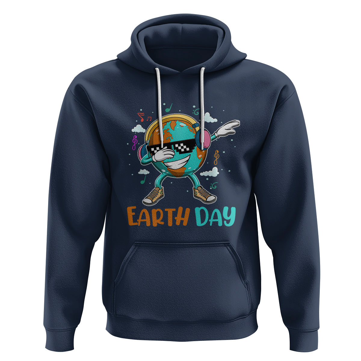 Earth Day Funny Cool Dabbing Planet Kids Boys Hoodie - Wonder Print Shop