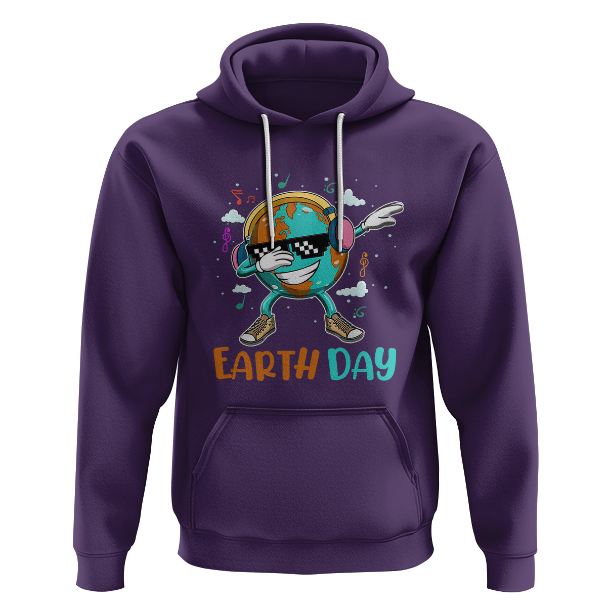 Earth Day Funny Cool Dabbing Planet Kids Boys Hoodie - Wonder Print Shop