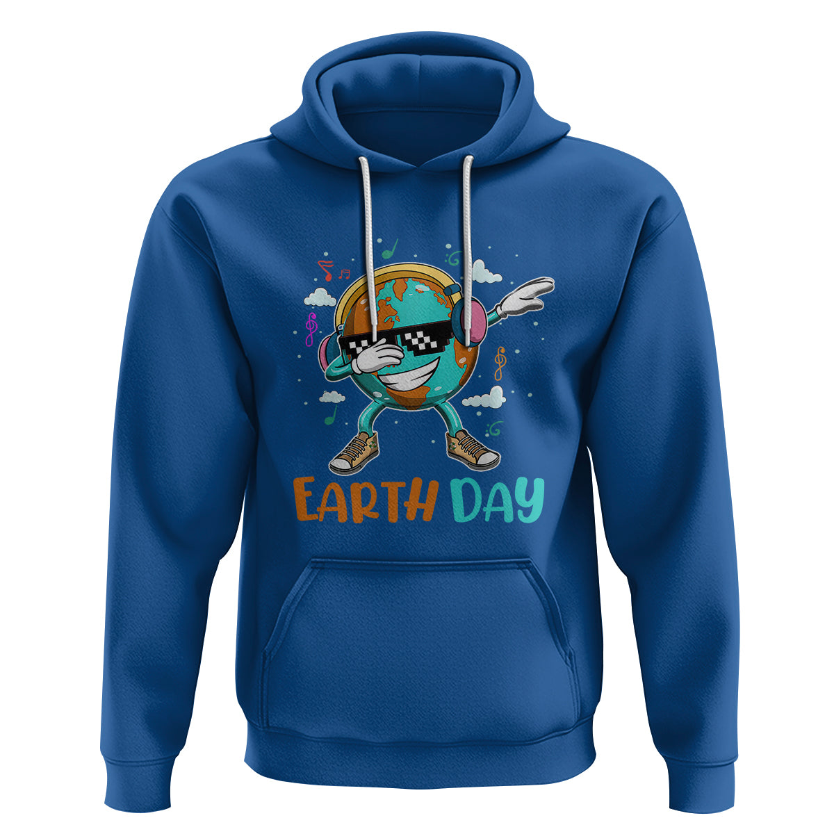 Earth Day Funny Cool Dabbing Planet Kids Boys Hoodie - Wonder Print Shop