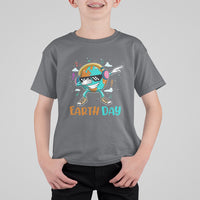 Earth Day Funny Cool Dabbing Planet Kids Boys T Shirt For Kid - Wonder Print Shop