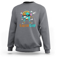 Earth Day Funny Cool Dabbing Planet Kids Boys Sweatshirt - Wonder Print Shop