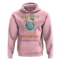 Earth Day Cat Lover Hoodie Save Earth It's The Only Planet That Has Cats - Wonder Print Shop