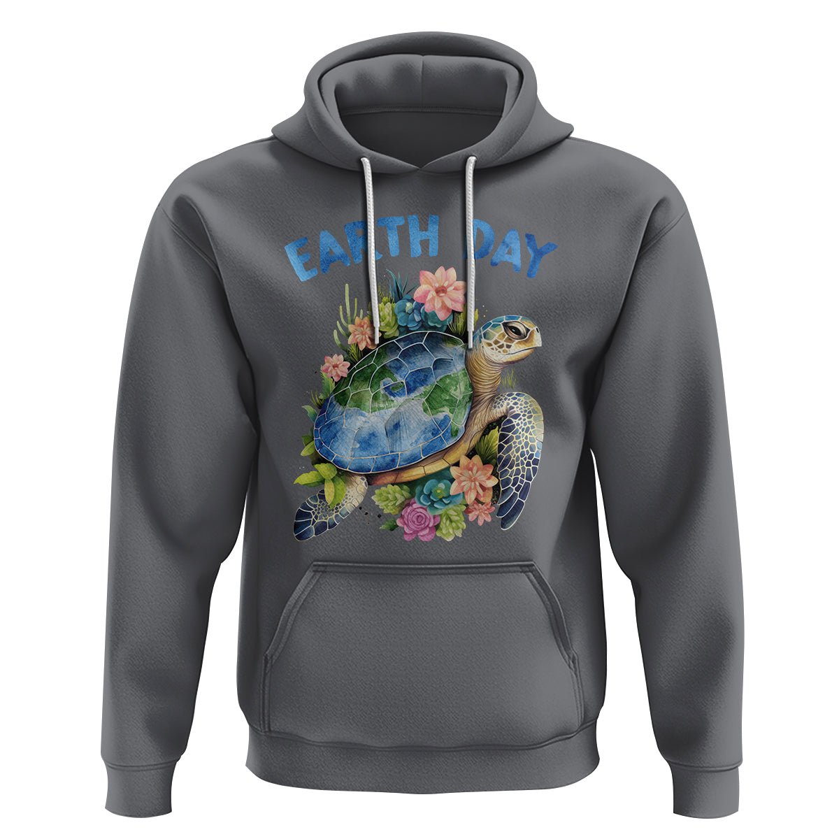 Earth Day Hoodie Sea Turtle Save Our Ocean - Wonder Print Shop