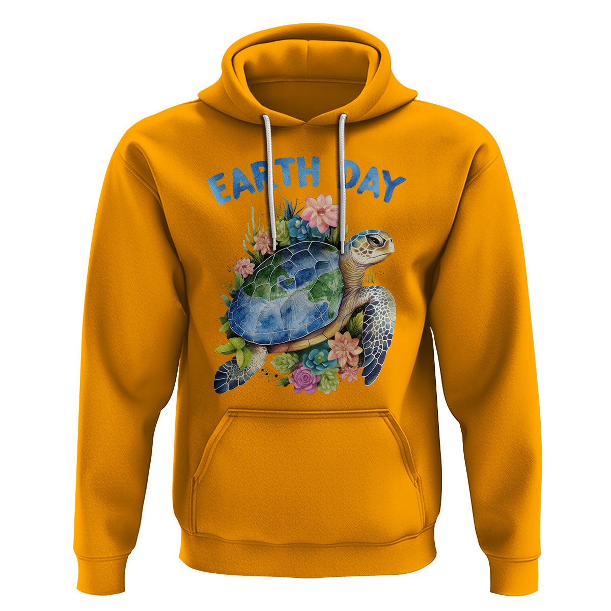 Earth Day Hoodie Sea Turtle Save Our Ocean - Wonder Print Shop