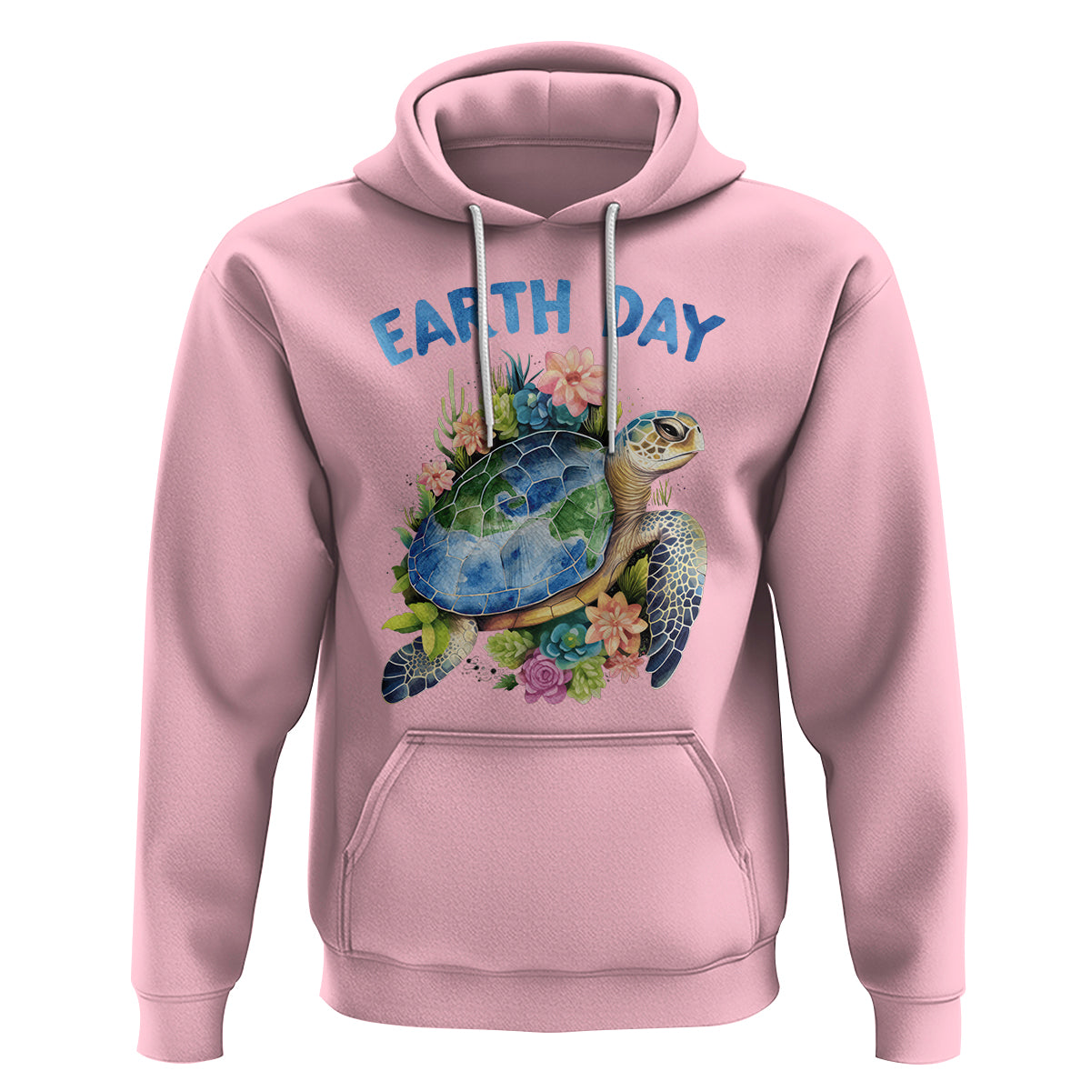 Earth Day Hoodie Sea Turtle Save Our Ocean - Wonder Print Shop