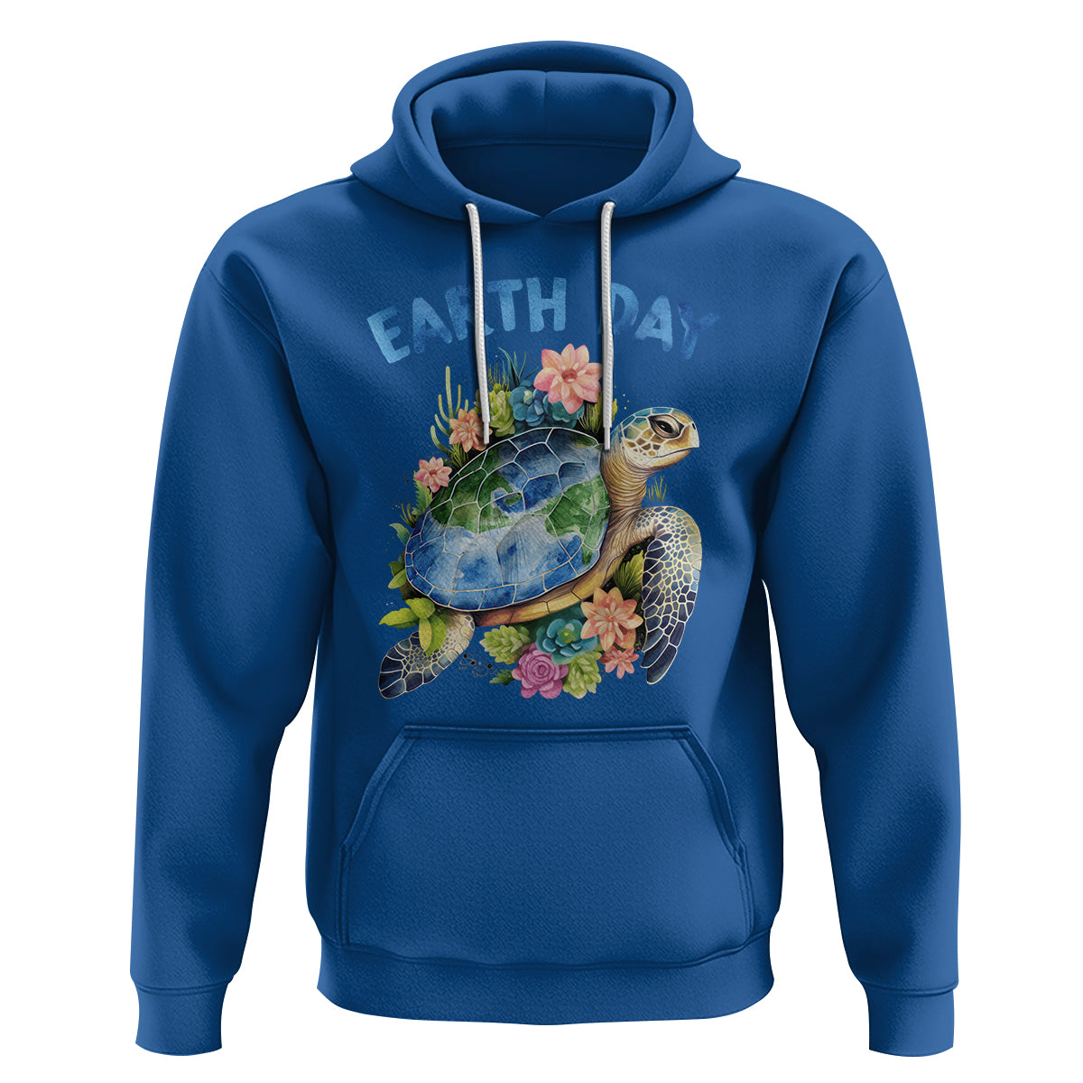 Earth Day Hoodie Sea Turtle Save Our Ocean - Wonder Print Shop