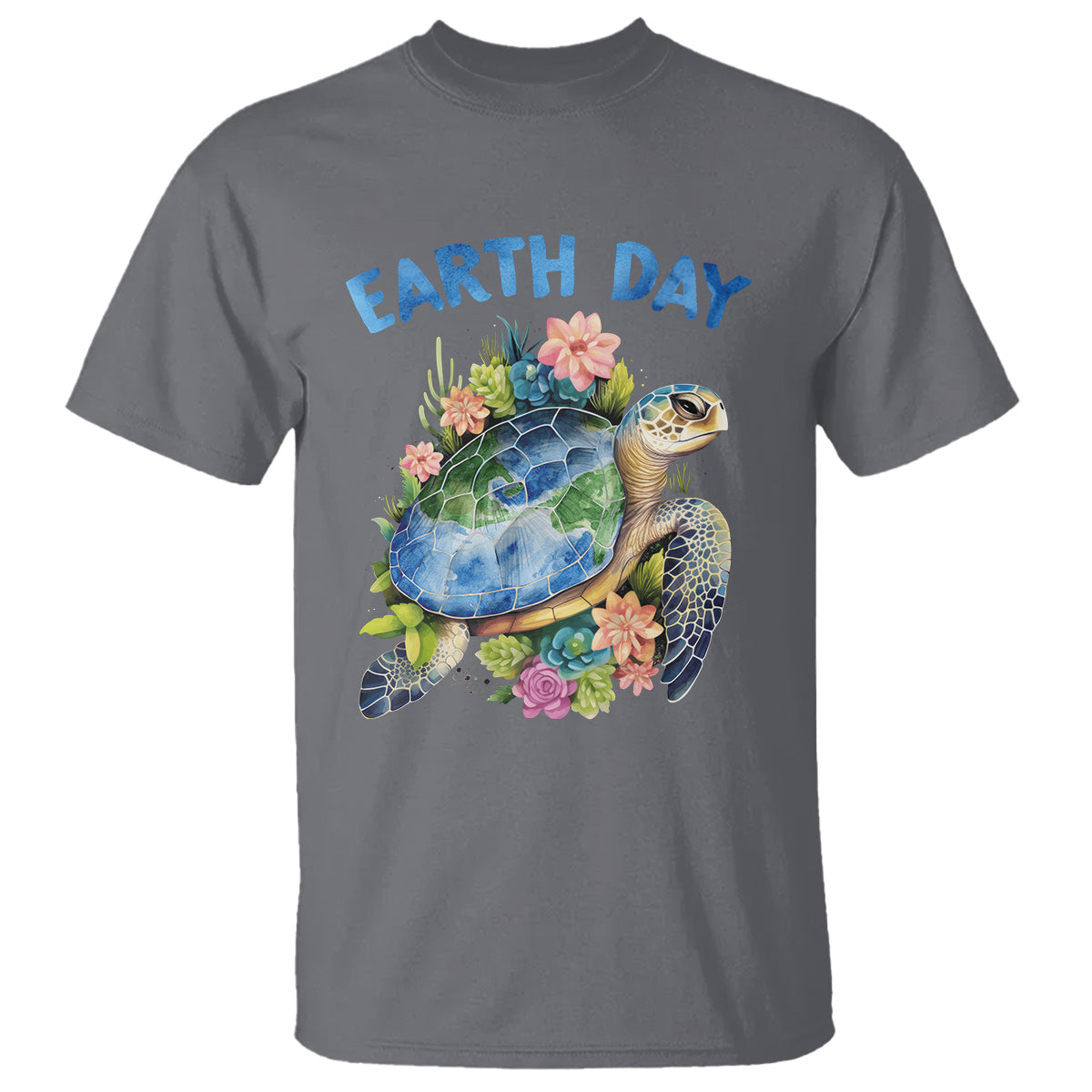 Earth Day T Shirt Sea Turtle Save Our Ocean - Wonder Print Shop