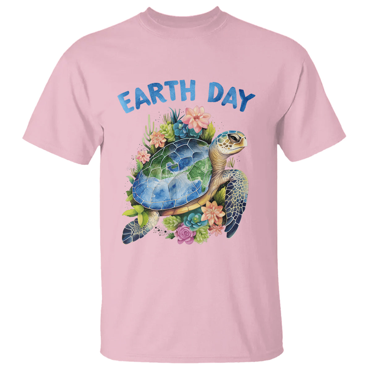 Earth Day T Shirt Sea Turtle Save Our Ocean - Wonder Print Shop