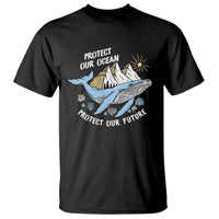 Earth Day T Shirt Save Our Oceans Save Our Future Whale - Wonder Print Shop