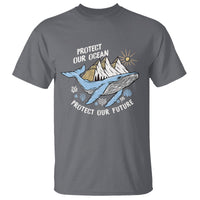 Earth Day T Shirt Save Our Oceans Save Our Future Whale - Wonder Print Shop