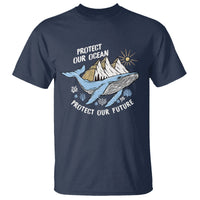 Earth Day T Shirt Save Our Oceans Save Our Future Whale - Wonder Print Shop