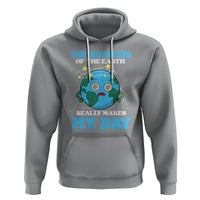 Funny Science Hoodie The Rotation Of The Earth Really Makes My Day Earth Day Outer Space - Wonder Print Shop
