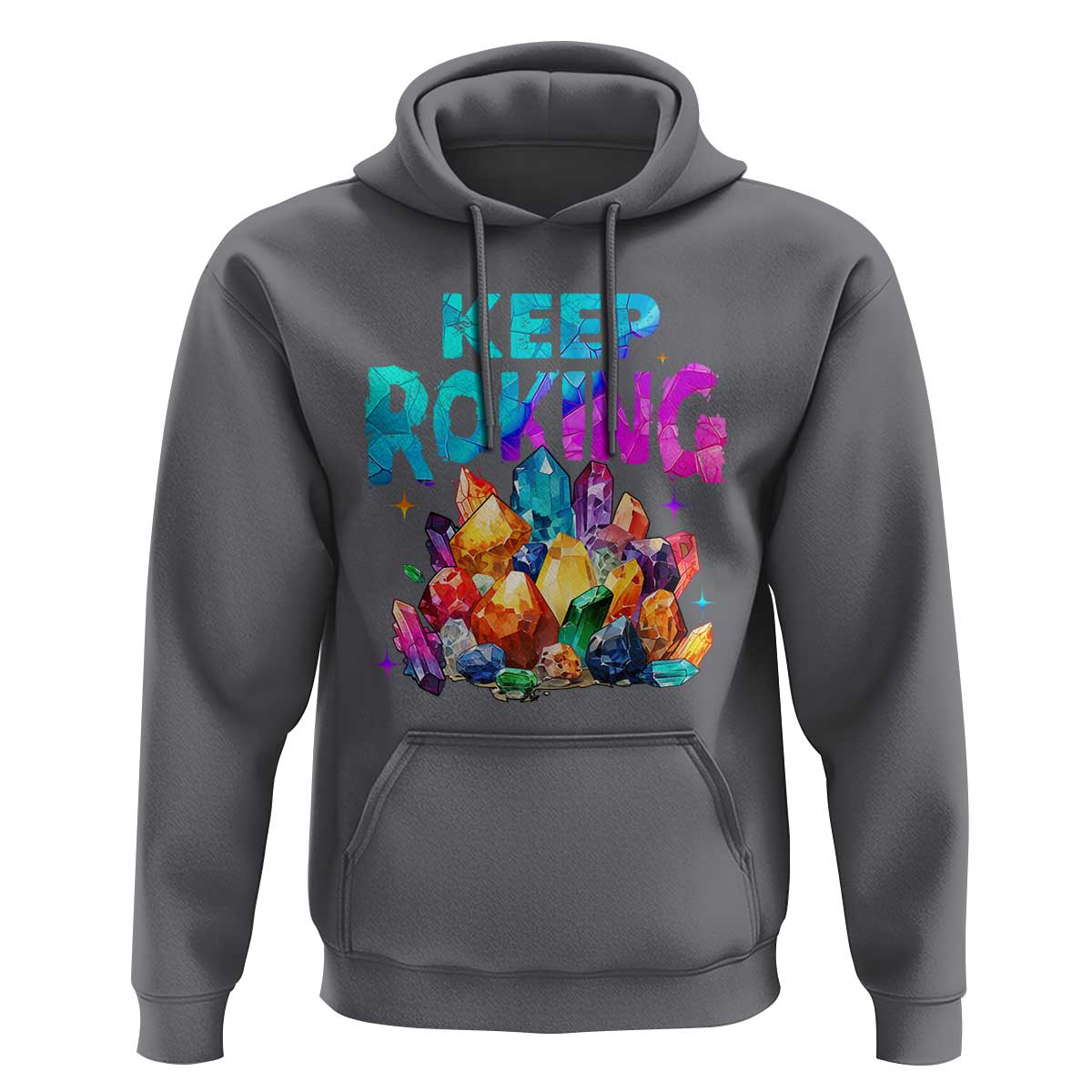 Rock Collector Hoodie Keep Rocking Geologist