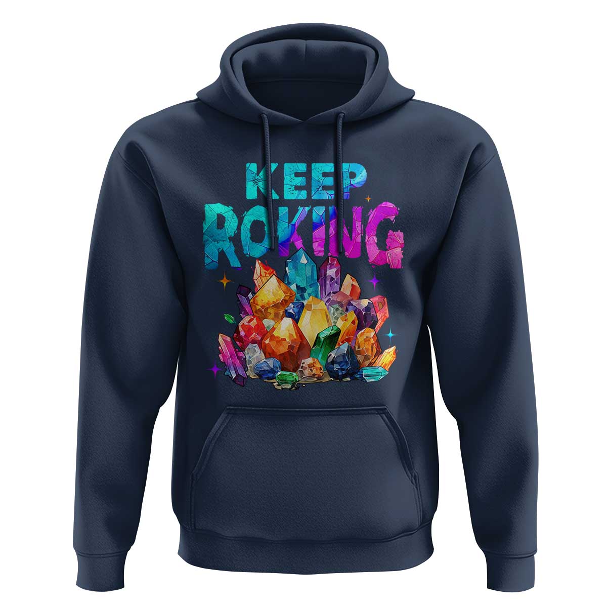 Rock Collector Hoodie Keep Rocking Geologist