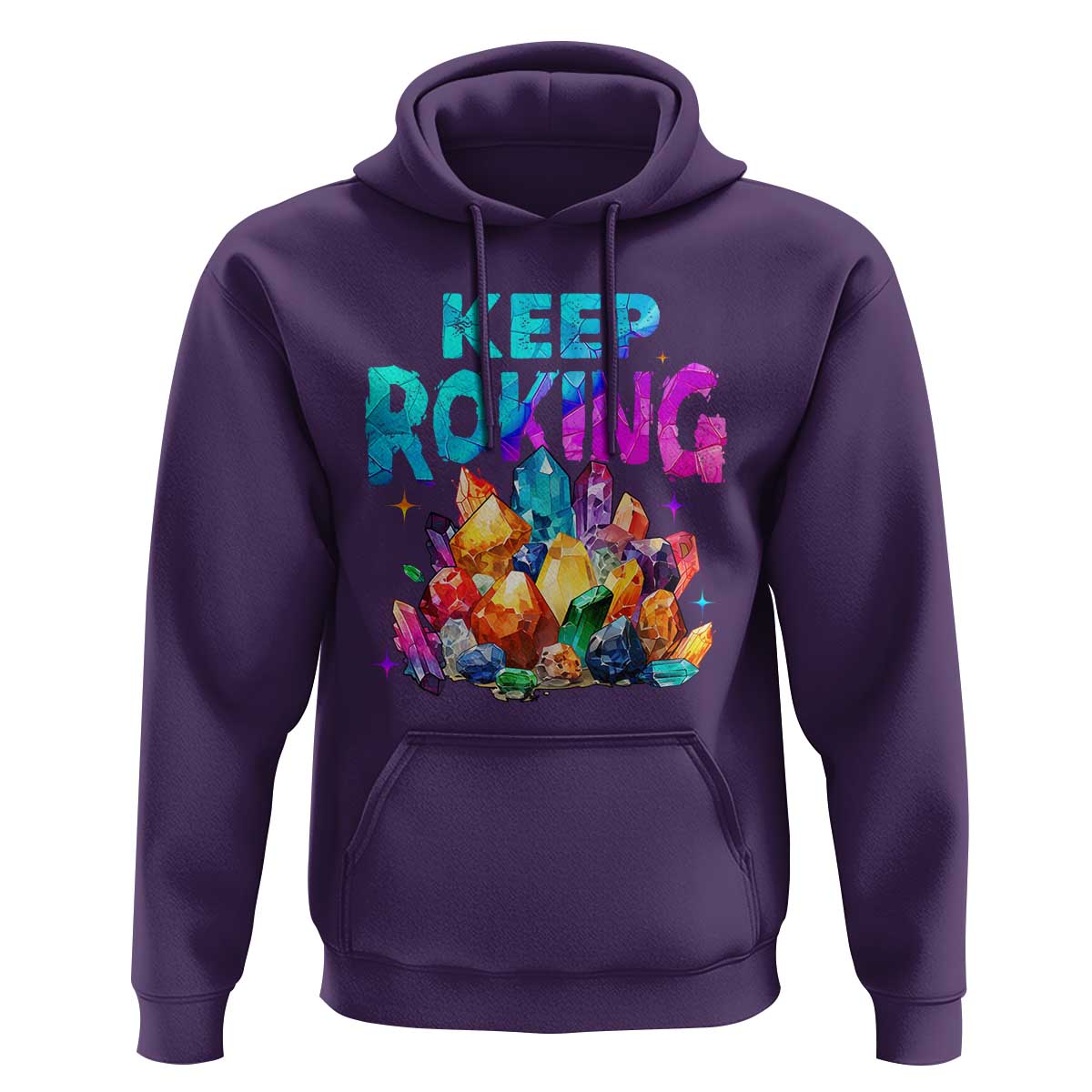 Rock Collector Hoodie Keep Rocking Geologist