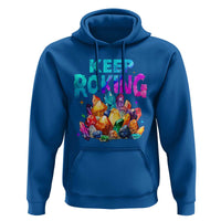 Rock Collector Hoodie Keep Rocking Geologist