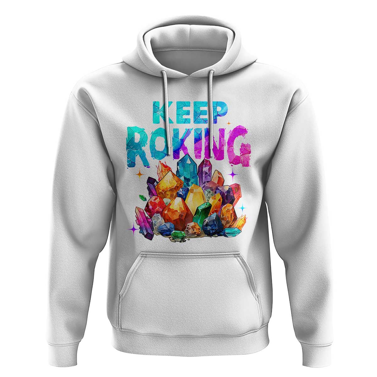 Rock Collector Hoodie Keep Rocking Geologist