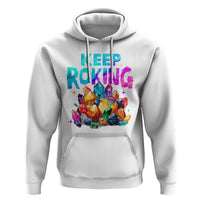 Rock Collector Hoodie Keep Rocking Geologist